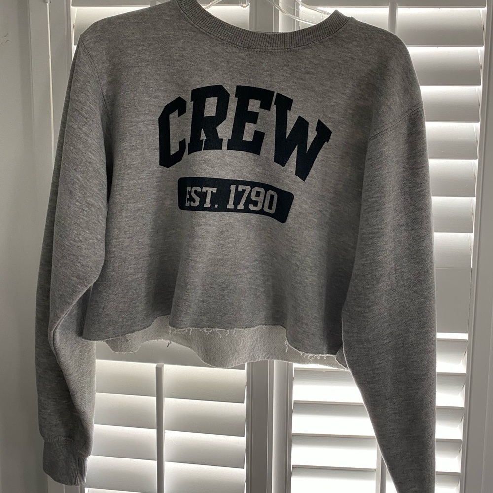 Cropped Crew Crewneck
